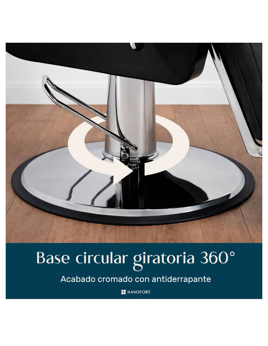 Sillón barbería hidráulico barbero estética 2