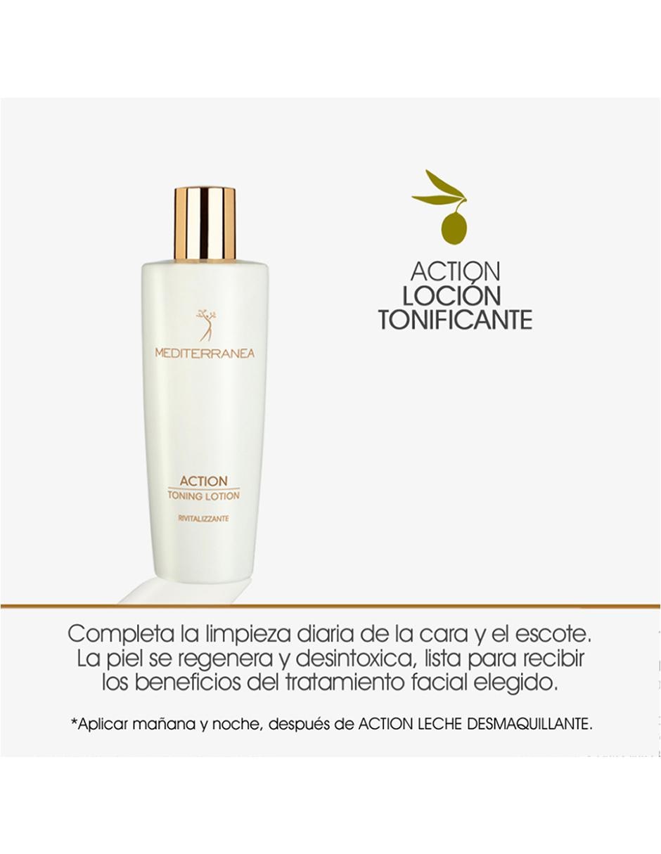 Loción tonificante Mediterranea Cosmetics Action 250 ml