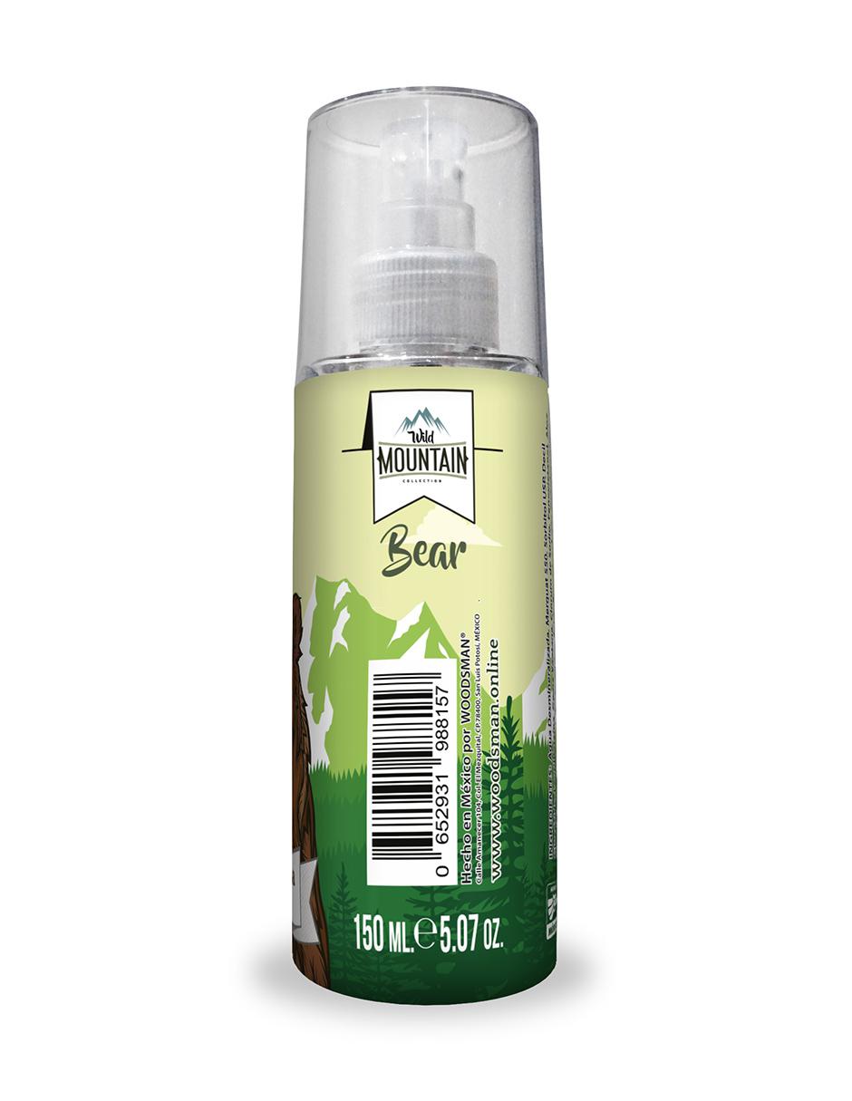 Shampoo para barba Wild Mountain 150 ml 2
