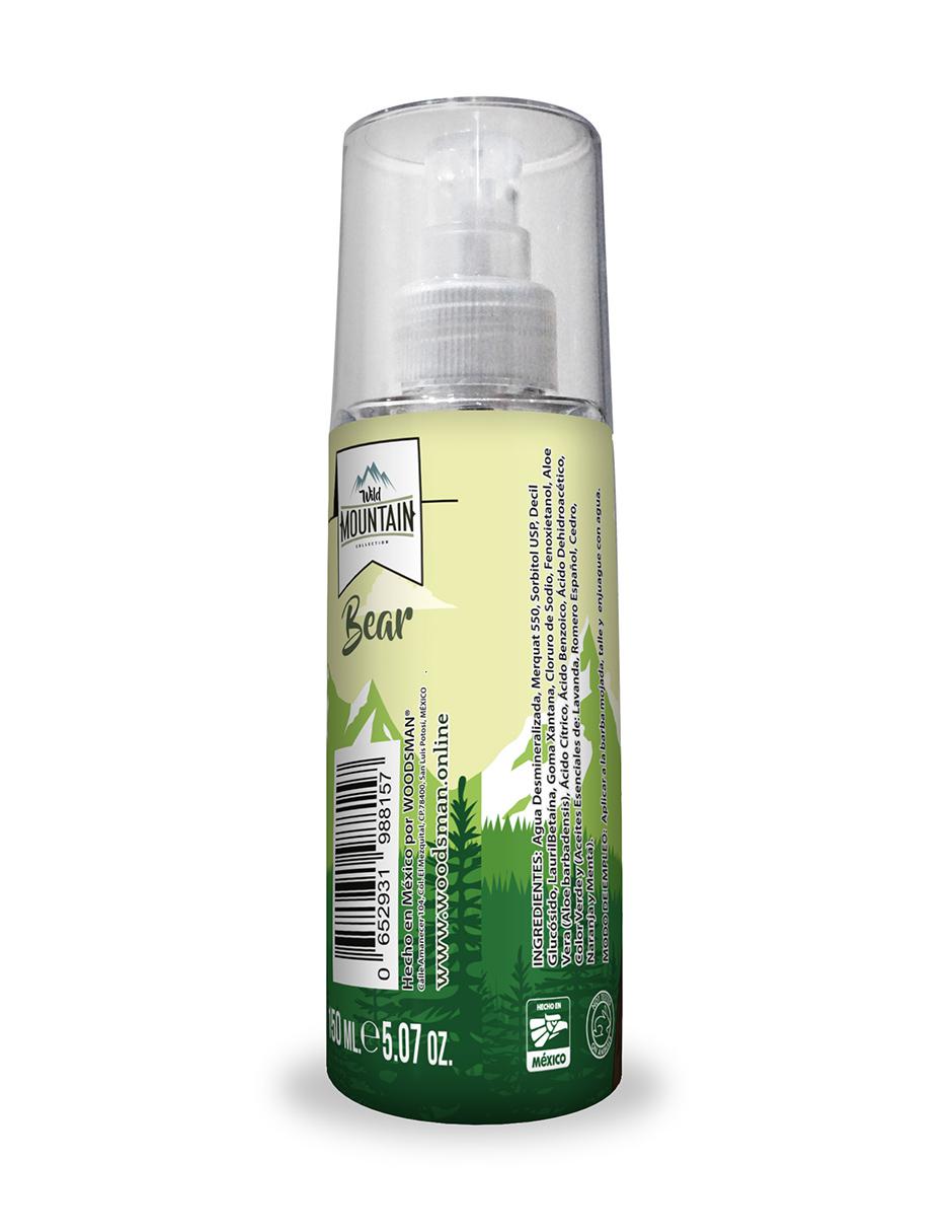 Shampoo para barba Wild Mountain 150 ml 3