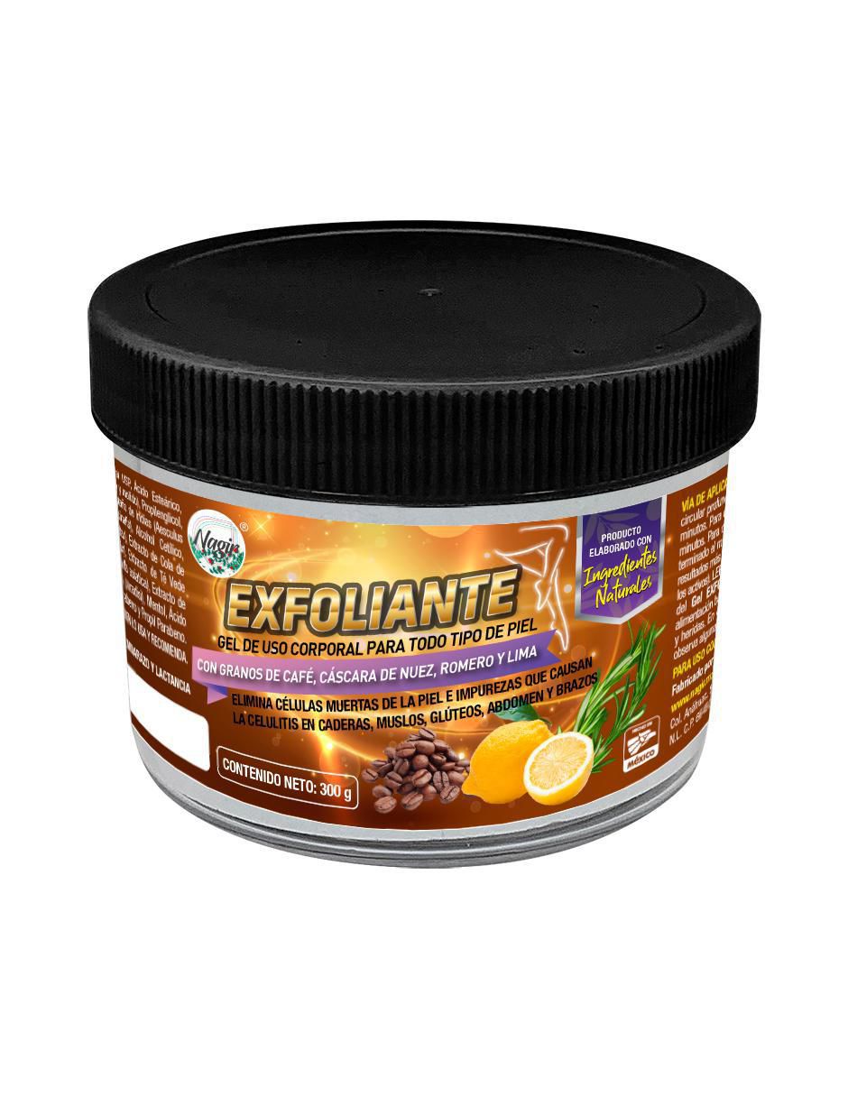 Gel corporal exfoliante Anti Celulitis Nagir Cosmética para todo tipo piel