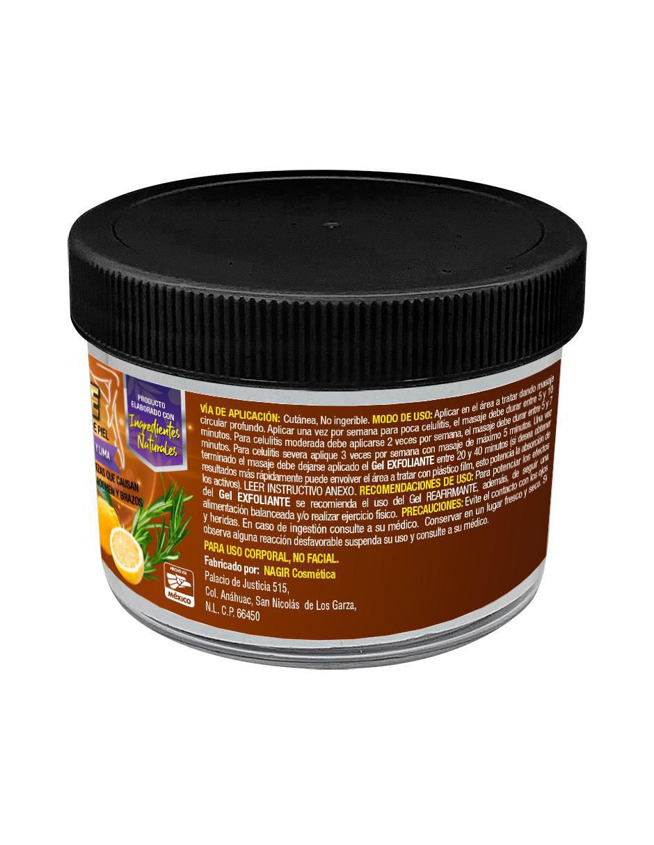 Gel corporal exfoliante Anti Celulitis Nagir Cosmética para todo tipo piel