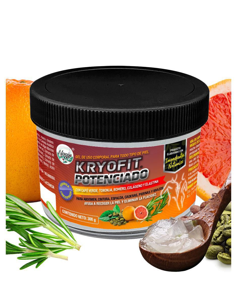 Gel corporal reductivo Potenciado Kryofit para todo tipo piel