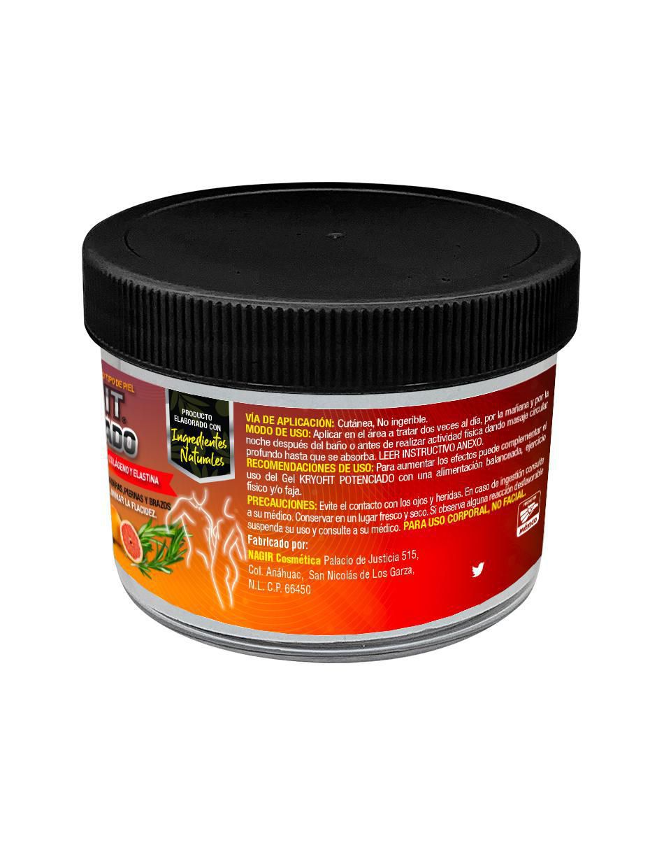 Gel corporal reductivo Potenciado Kryofit para todo tipo piel