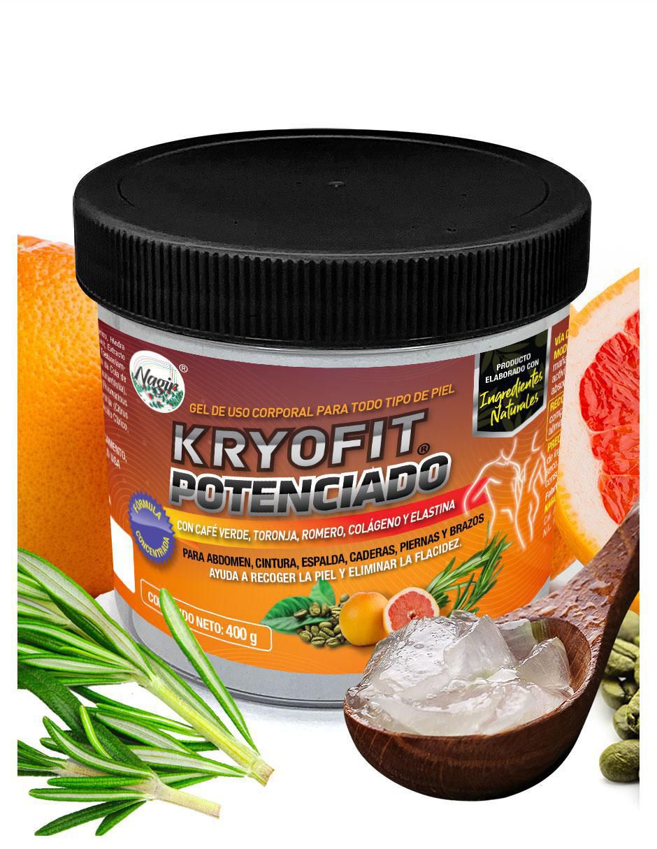 Gel corporal reductor Potenciado Kryofit para todo tipo piel