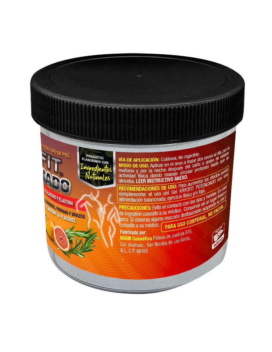 Gel corporal reductor Potenciado Kryofit para todo tipo piel