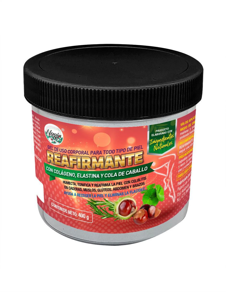 Gel corporal reafirmante Anti Celulitis Nagir Cosmética para todo tipo piel