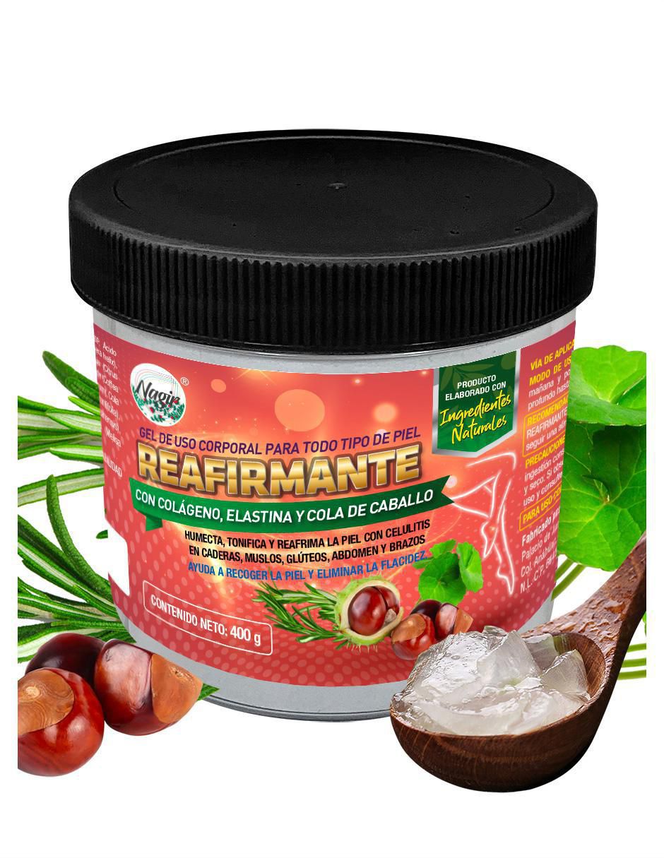 Gel corporal reafirmante Anti Celulitis Nagir Cosmética para todo tipo piel