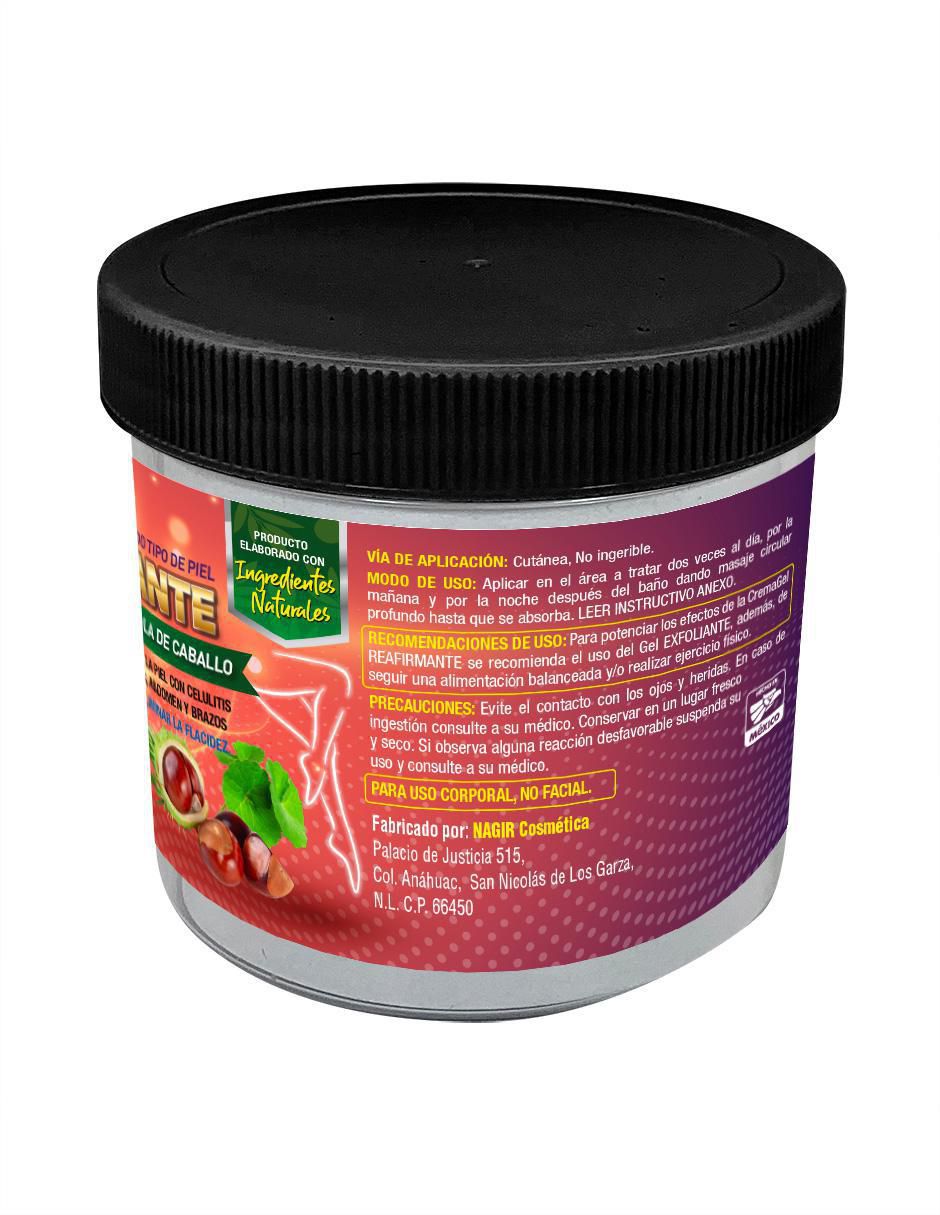 Gel corporal reafirmante Anti Celulitis Nagir Cosmética para todo tipo piel