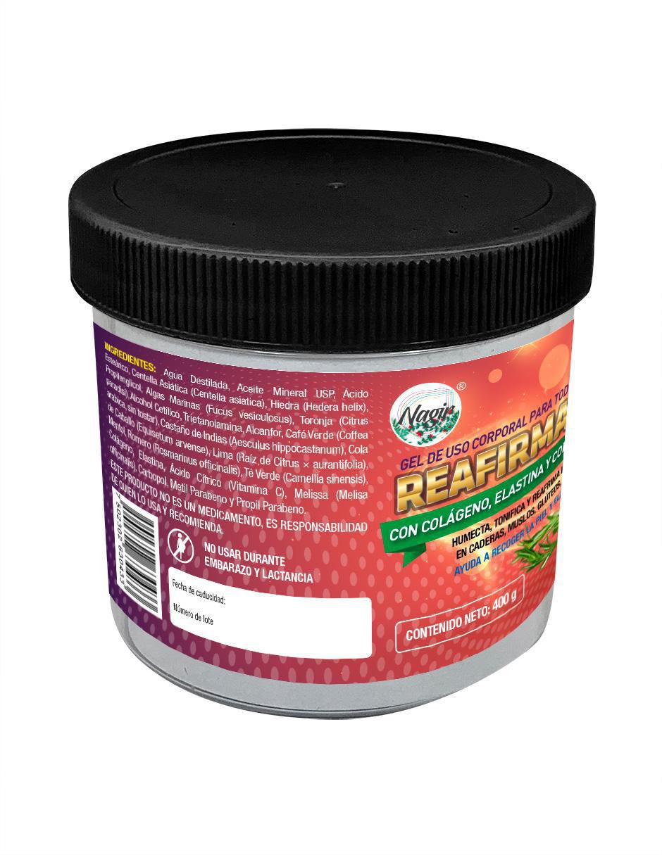 Gel corporal reafirmante Anti Celulitis para todo tipo piel Gel corporal reafirmante Anti Celulitis para todo tipo piel
