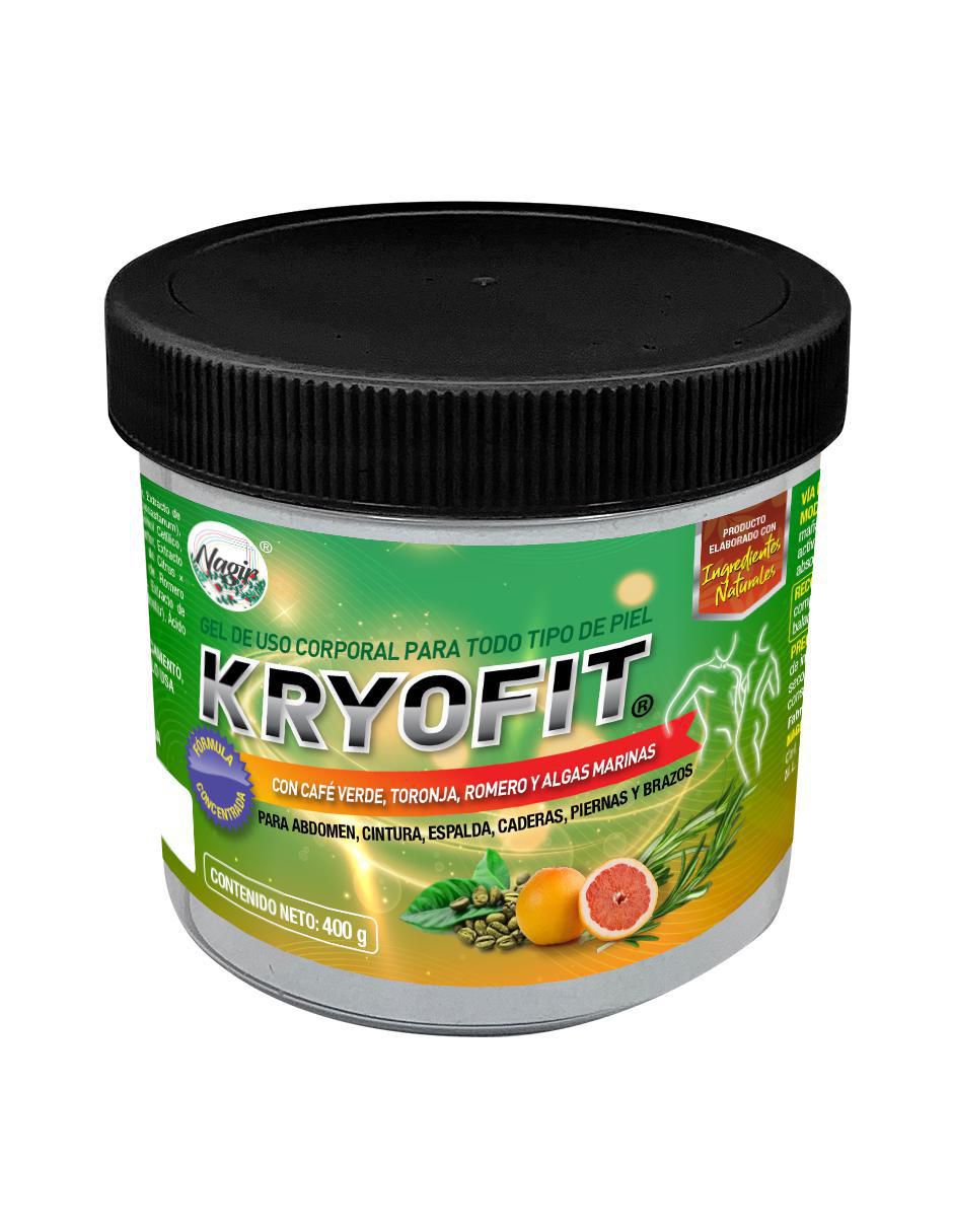 Gel corporal reductivo Kryofit para todo tipo piel
