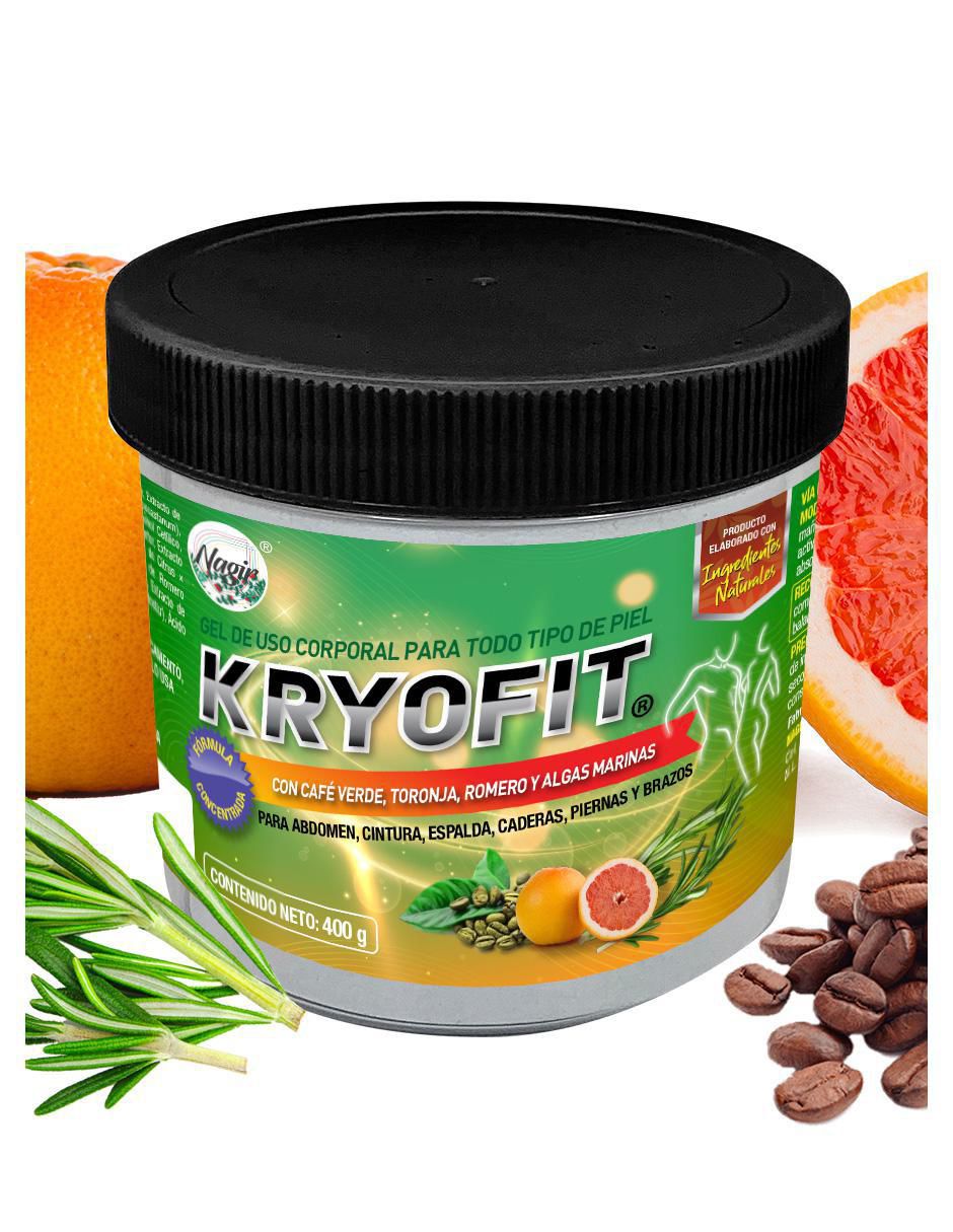 Gel corporal reductivo Kryofit para todo tipo piel