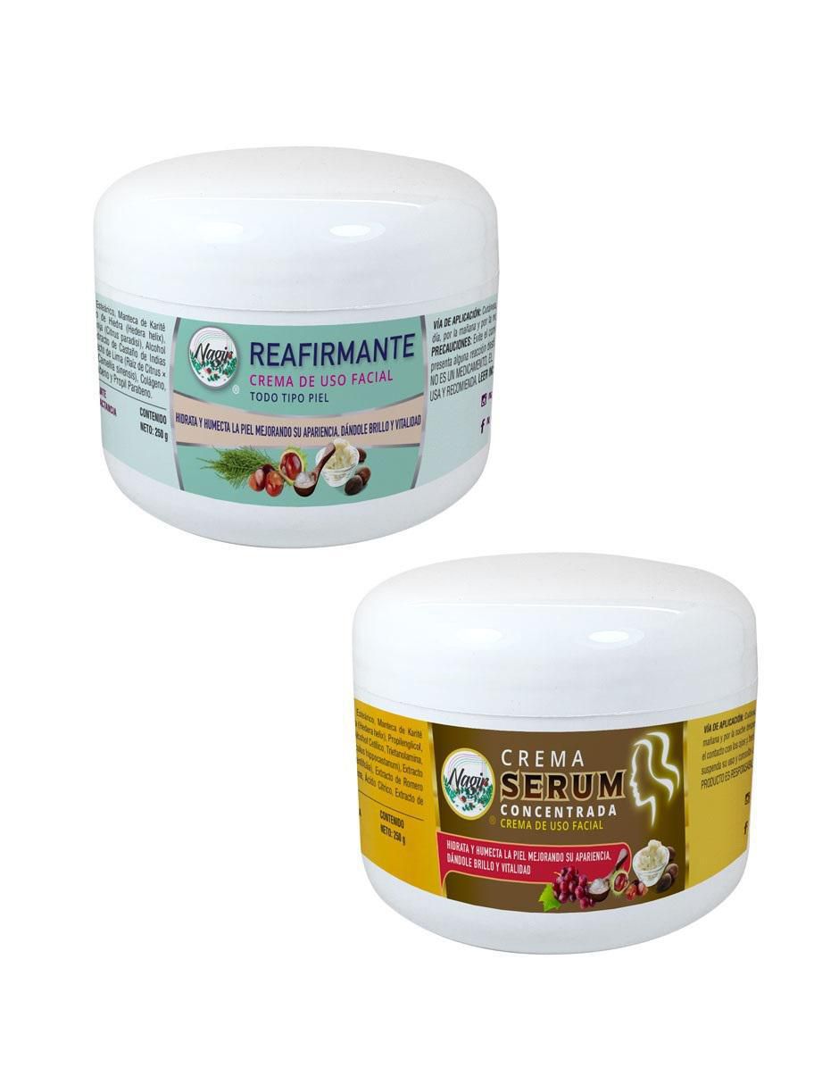 Kit cuidado cremas para rostro Serum concentrada y reafirmante 1