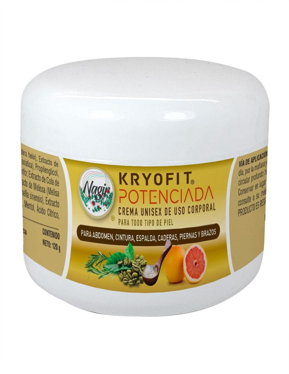 Kit reductor cremas para cuerpo Kryofit potenciada y reafirmante Nagir Cosmética