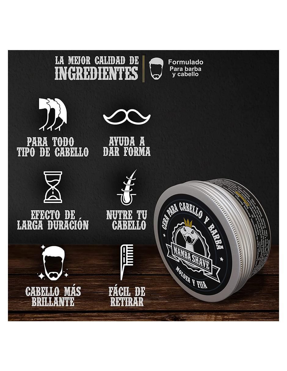 Cera para cabello Mamba Shave para fortalecimiento