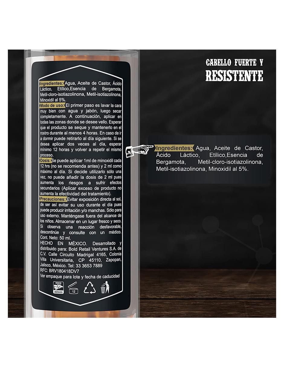 Sérum facial Gel minoxidil todo tipo piel 4