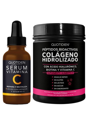 Tratamiento facial Contorno De Ojos + Serum Vitamina C Skin Care Suero antiedad 1
