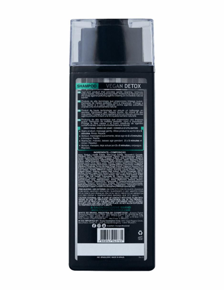 Shampoo para cabello trenzado Vegan Detox 300 ml 3