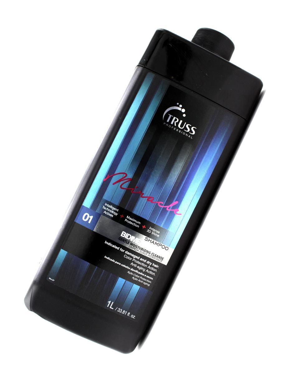Shampoo hidratante para cabello Miracle 1 L 2