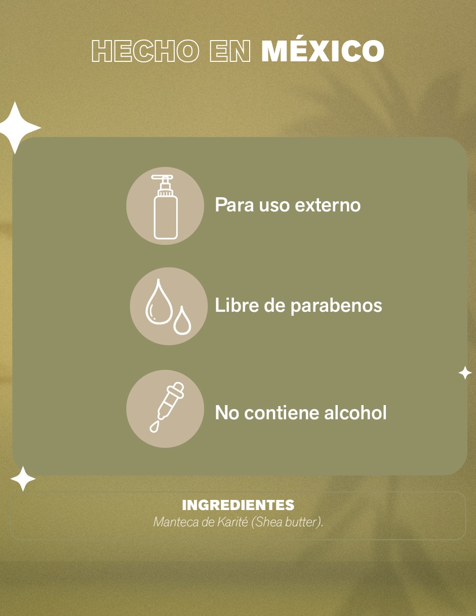 Tratamiento corporal 100% Manteca De Karité Shea Butter Lemon Cochella reparador Lemon Cochella