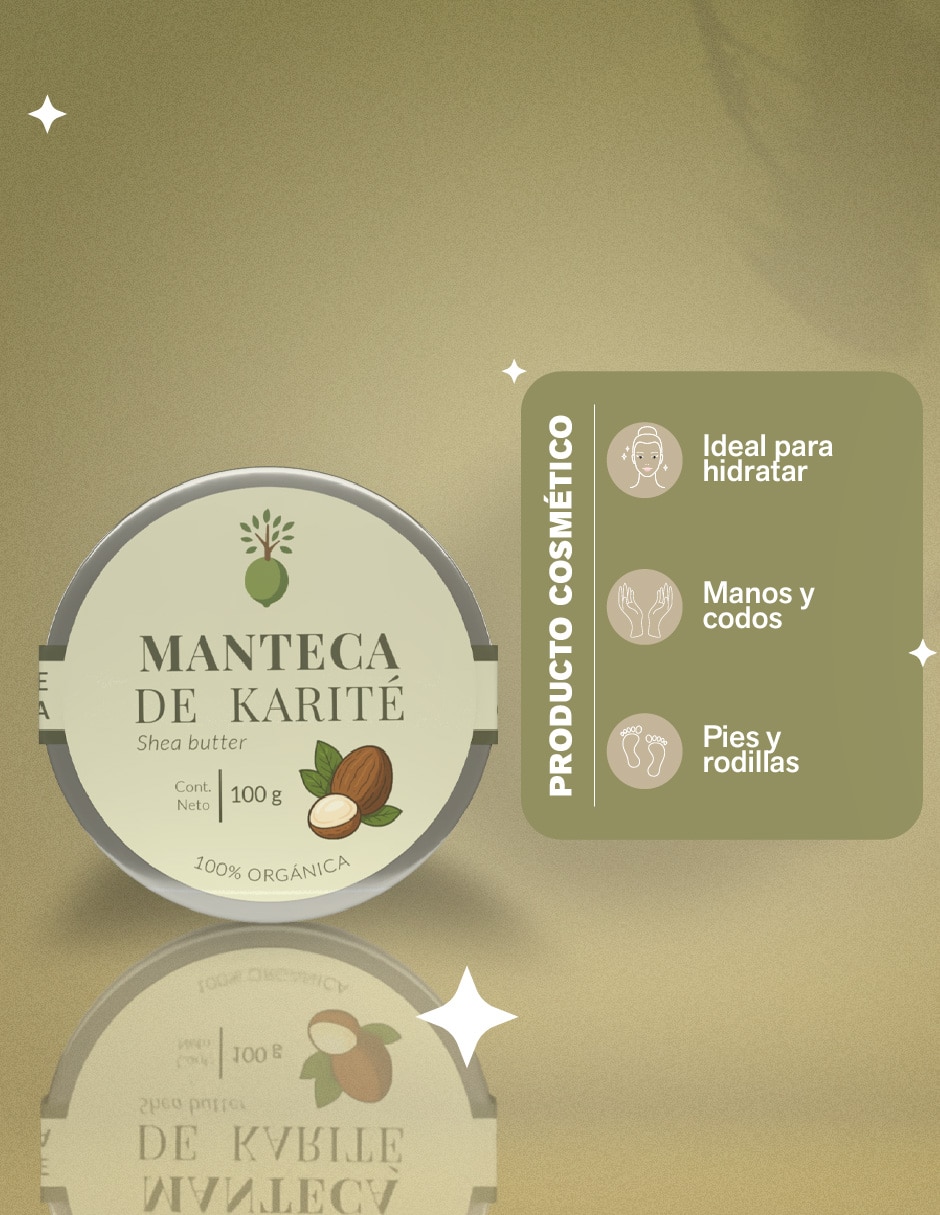 Tratamiento corporal 100% Manteca De Karité Shea Butter Lemon Cochella reparador Lemon Cochella