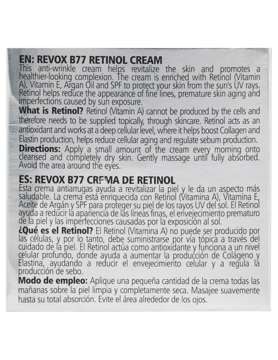 Crema facial recomendada para prevenir signos de la edad de día Retinol todo tipo piel 5