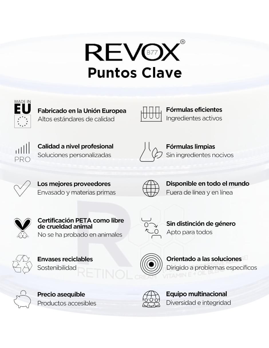 Crema facial recomendada para prevenir signos de la edad de día Retinol todo tipo piel