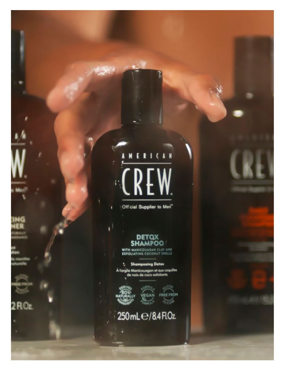 Shampoo para cabello American Crew Detox 250 ml 3