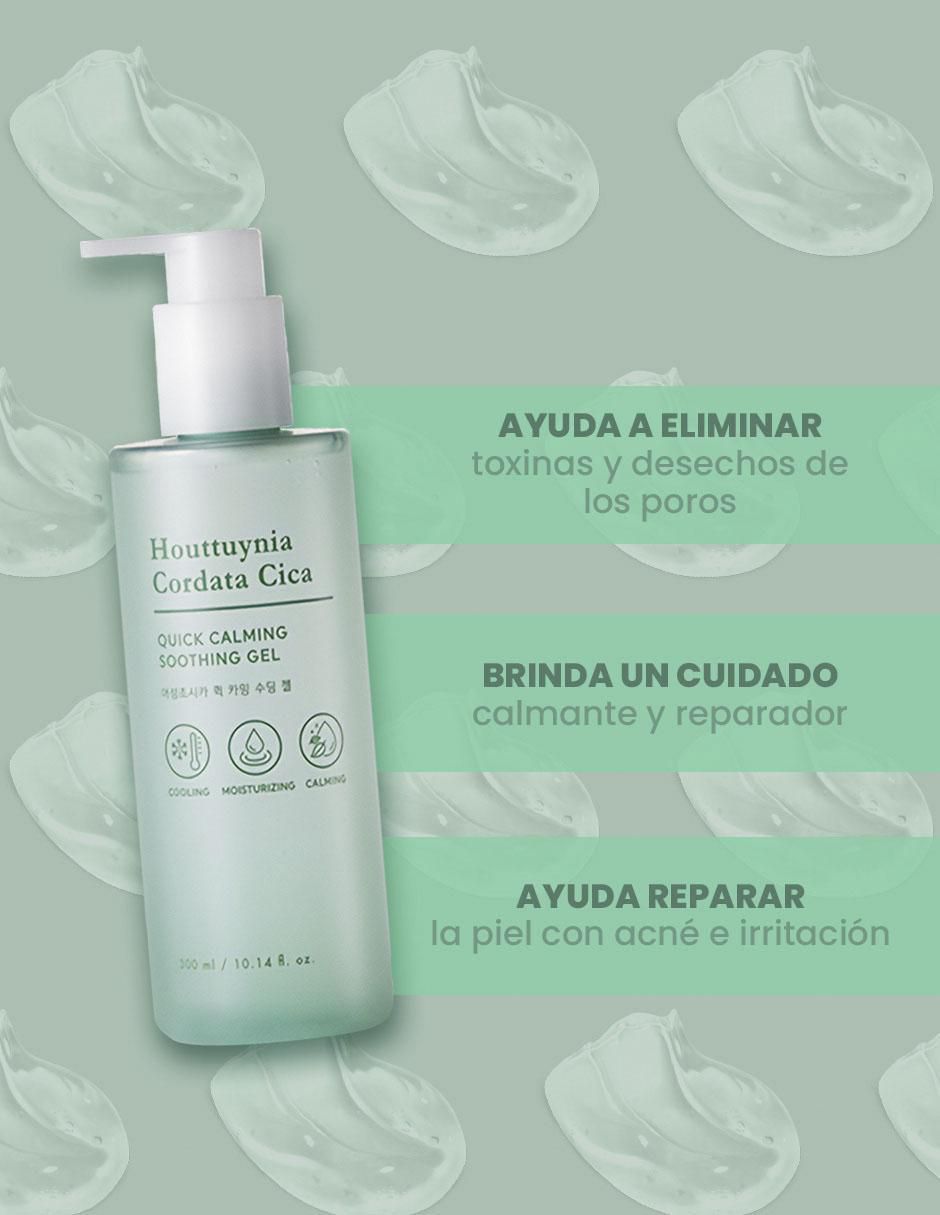 Gel para rostro Revitalizante Cica de Eoseong Cho poros y exceso de sebo Tony Moly Soothing