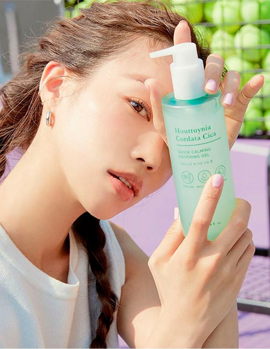 Gel para rostro Revitalizante Cica de Eoseong Cho poros y exceso de sebo Tony Moly Soothing