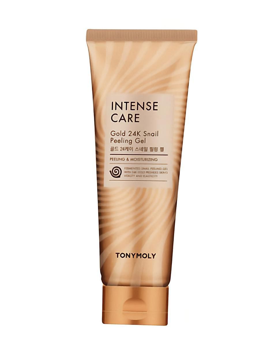Exfoliante facial Gel Intense Care Gold 24K antiedad y antimanchas Tony Moly Care Gold 24 K para piel todo tipo piel