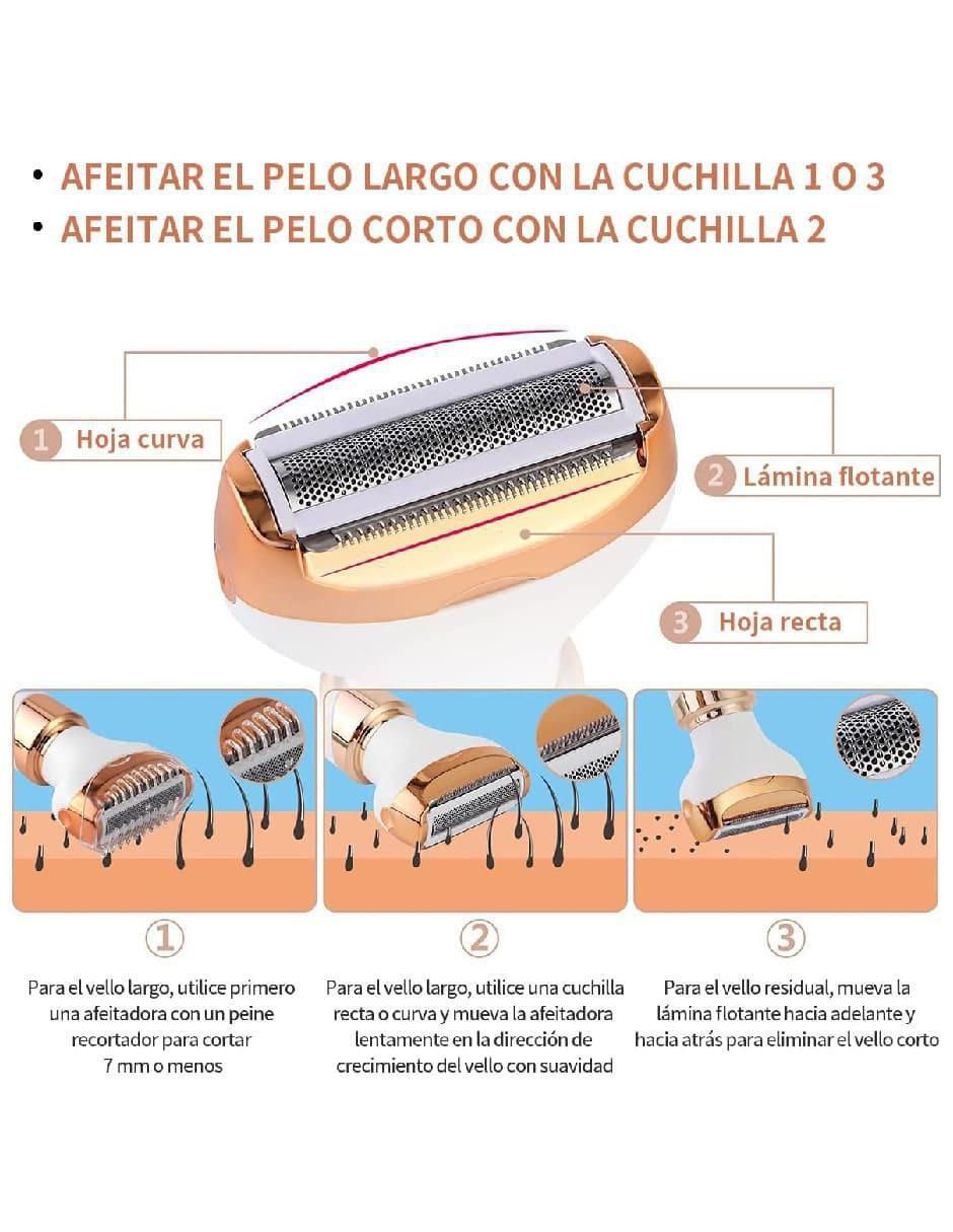Depiladora facial