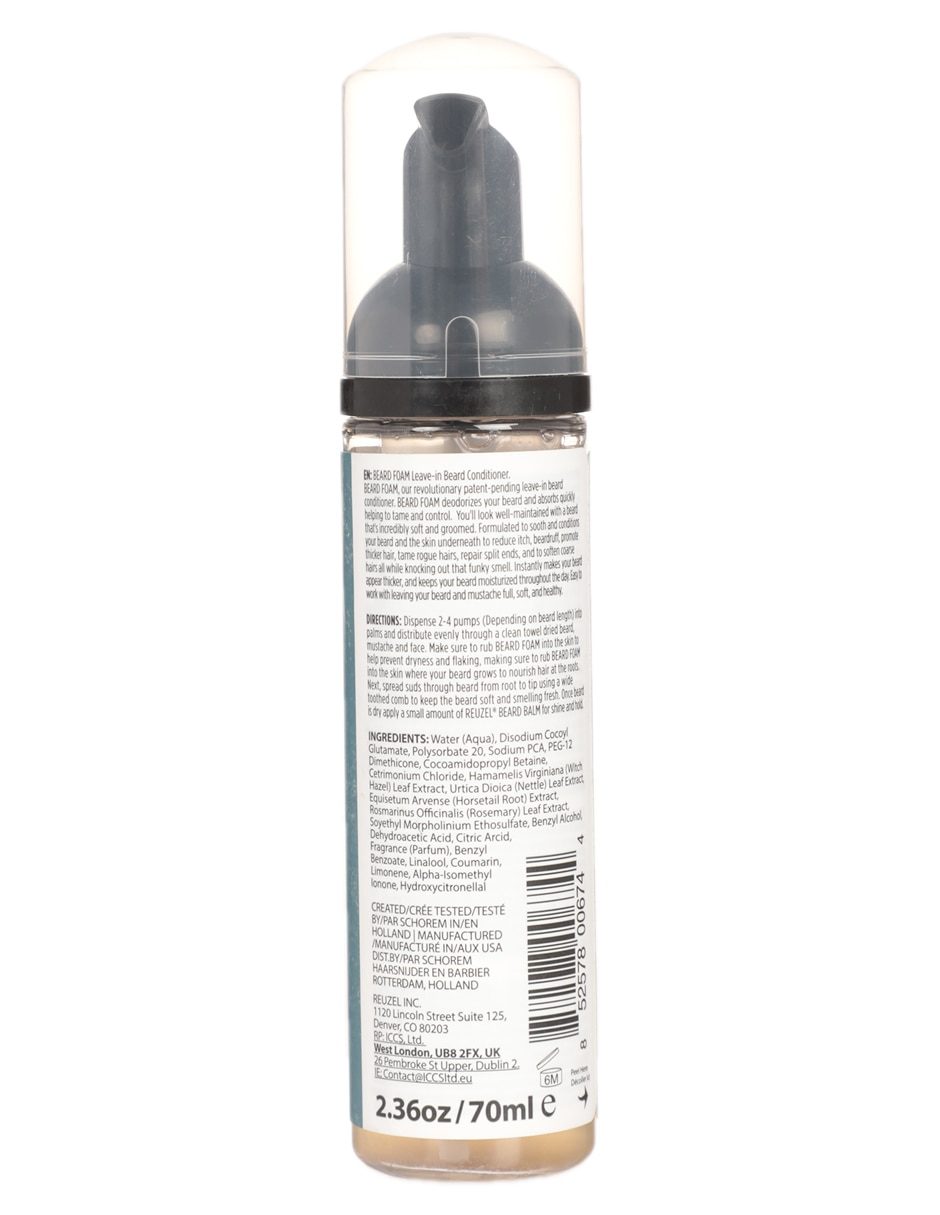 Acondicionador para barba Beard Foam Hollands Finest 70 ml