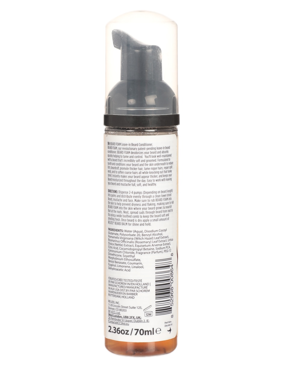 Acondicionador para barba Beard Foam Hollands Finest 70 ml