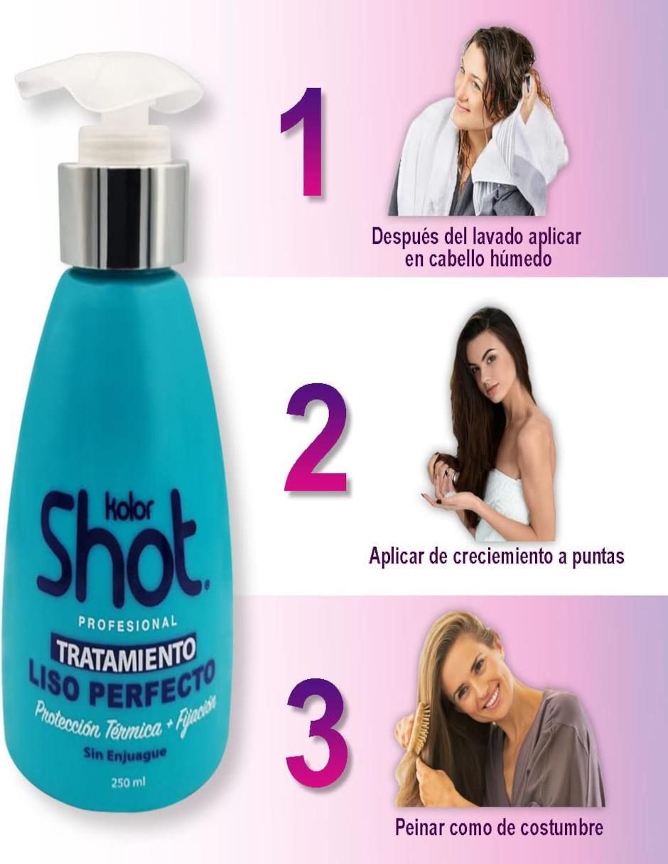 Shampoo para cabello lacio y ondulado tratamiento liso perfectos sin frizz 250 ml Shampoo para cabello lacio y ondulado tratamiento liso perfectos sin frizz 250 ml