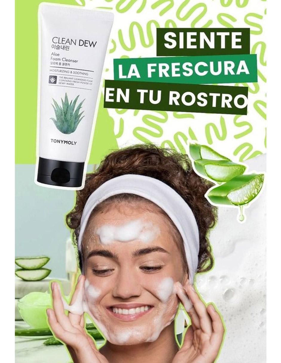 Limpiador facial Clean Dew para desmaquillar
