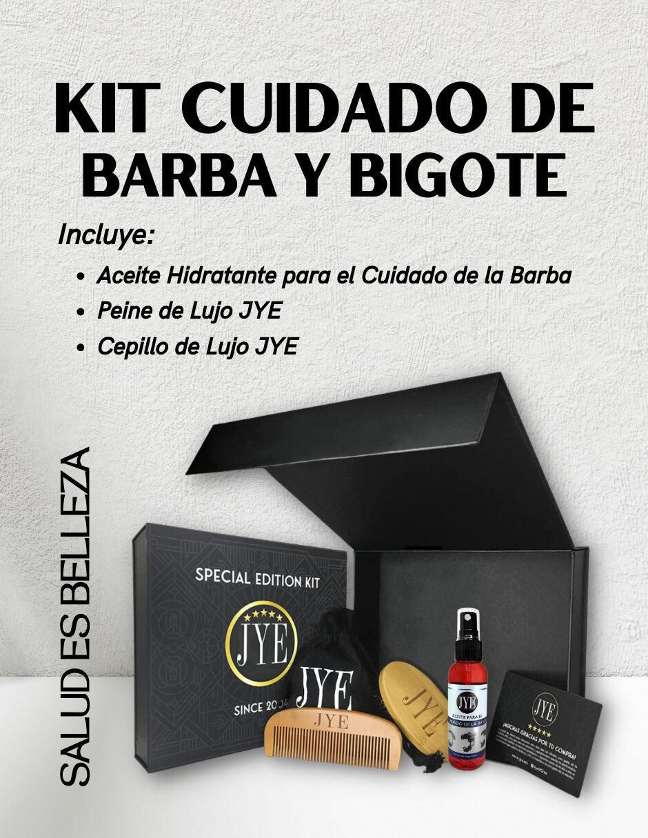 Tratamiento para barba y cabello Aceite Para El Cuidado De Barba + Cepillo Y Peine hidratante Jye 5