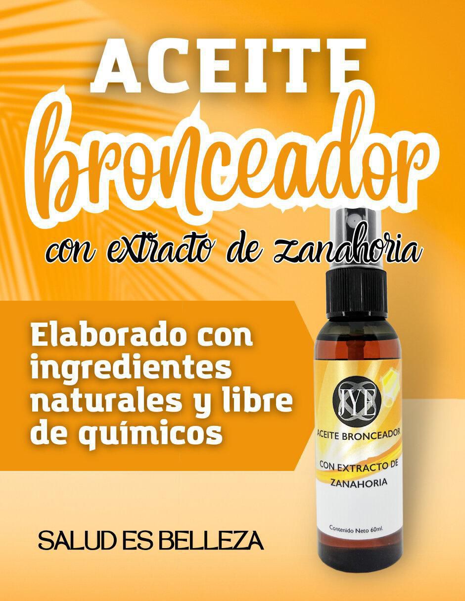 Aceite bronceador Jye