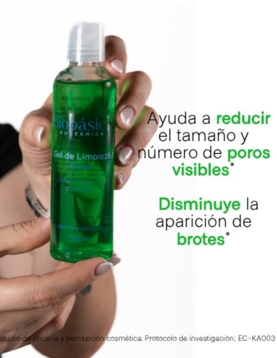 Limpiador facial Biobásica Eudérmica para purificar