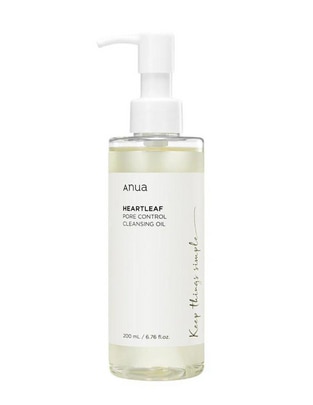 Limpiador facial Heartleaf Pore Control Cleansing Oil para disminuir puntos negros Limpiador facial Heartleaf Pore Control Cleansing Oil para disminuir puntos negros