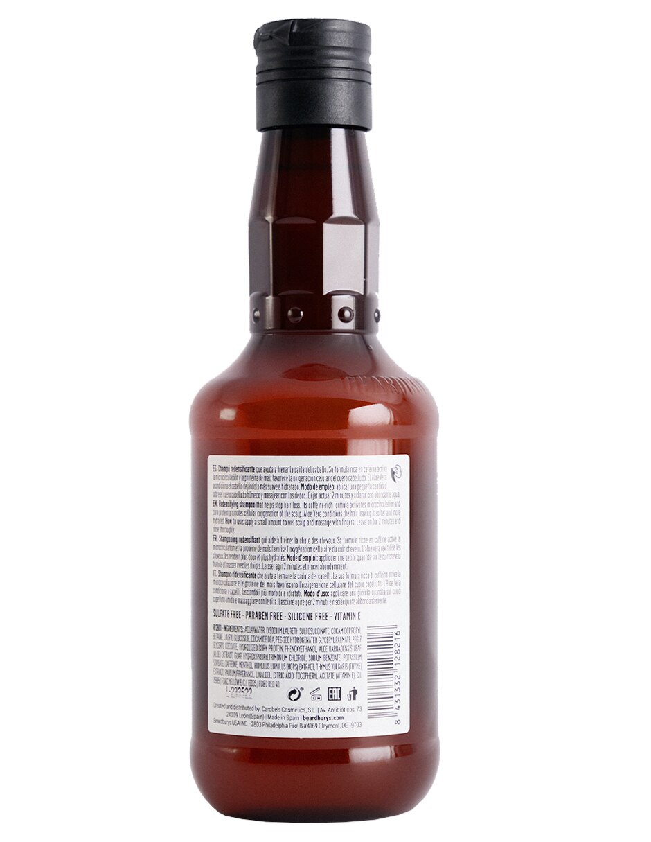 Shampoo anticaída para cabello Essentials Energize 250 ml 2