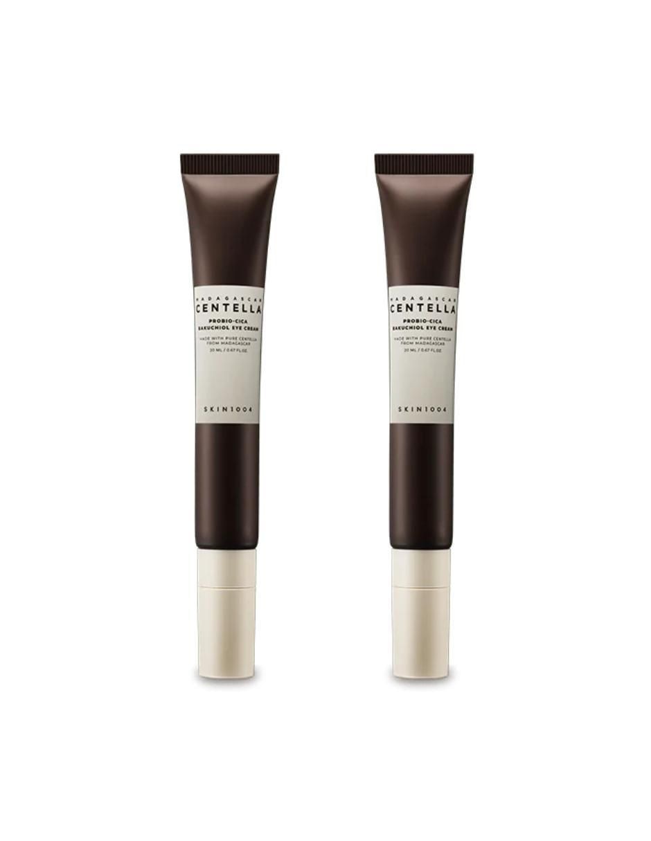 Set de crema para contorno de ojos recomendada para prevenir signos de la edad día y noche Probio-Cica Bakuchiol Eye Cream Twin Pack todo tipo piel 1