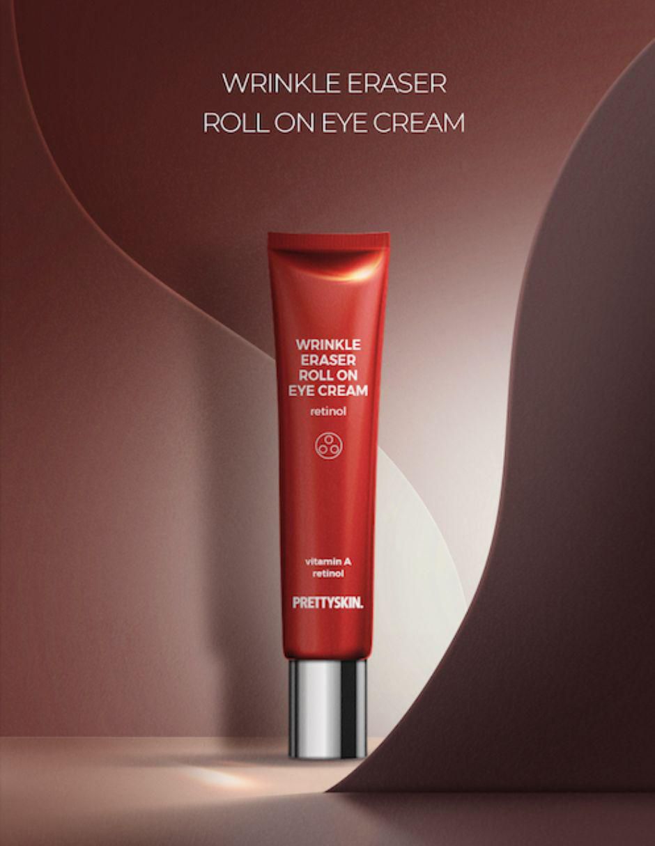 Crema para contorno de ojos recomendada para prevenir signos de la edad de noche Wrinkle Eraser Roll On Eye Cream Retinol todo tipo piel 2