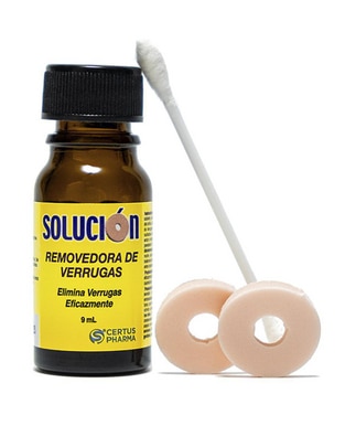 Limpiador corporal Solución Removedora de Verrugas Certus Pharma para revitalizar