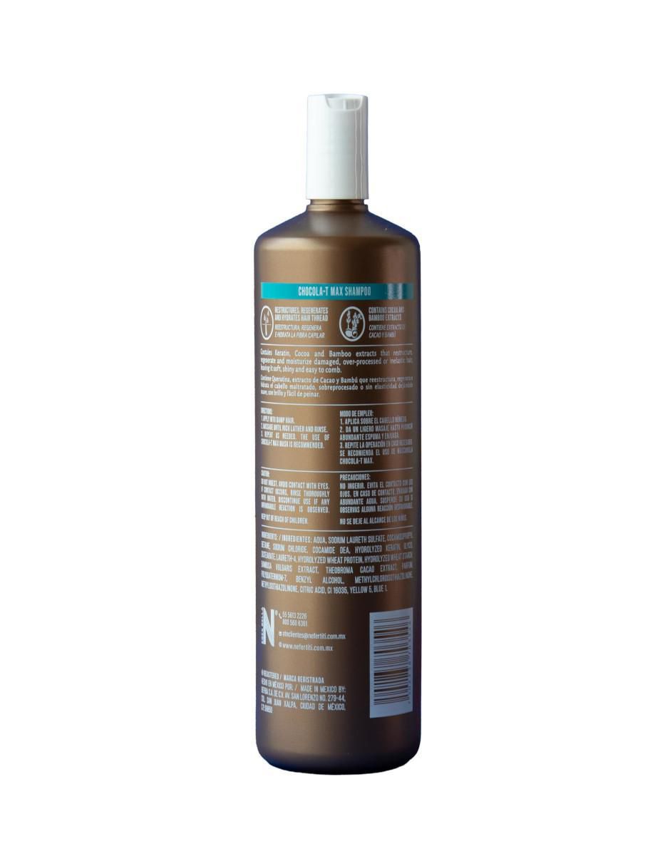 Shampoo reparador para cabello Chocola-T Max