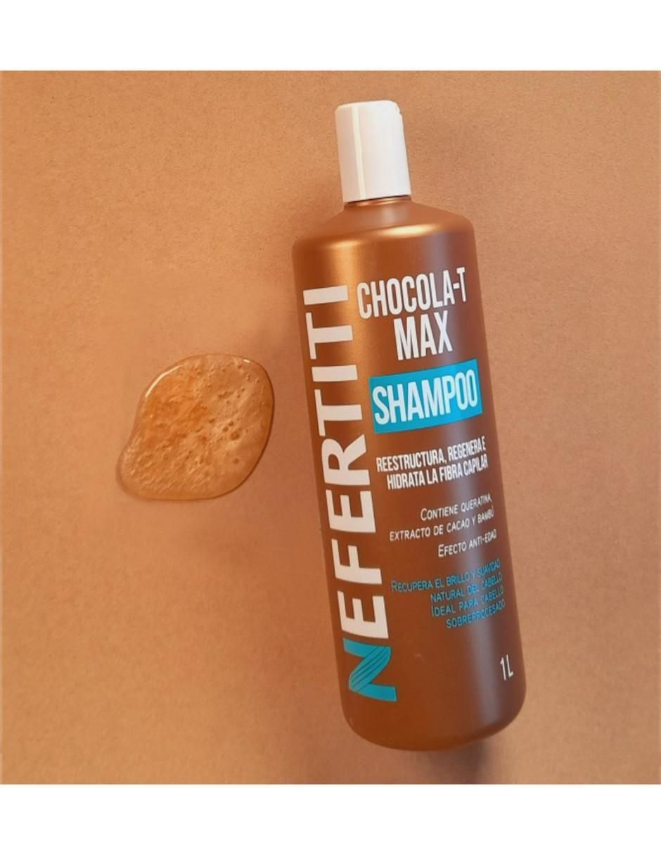 Shampoo reparador para cabello Chocola-T Max