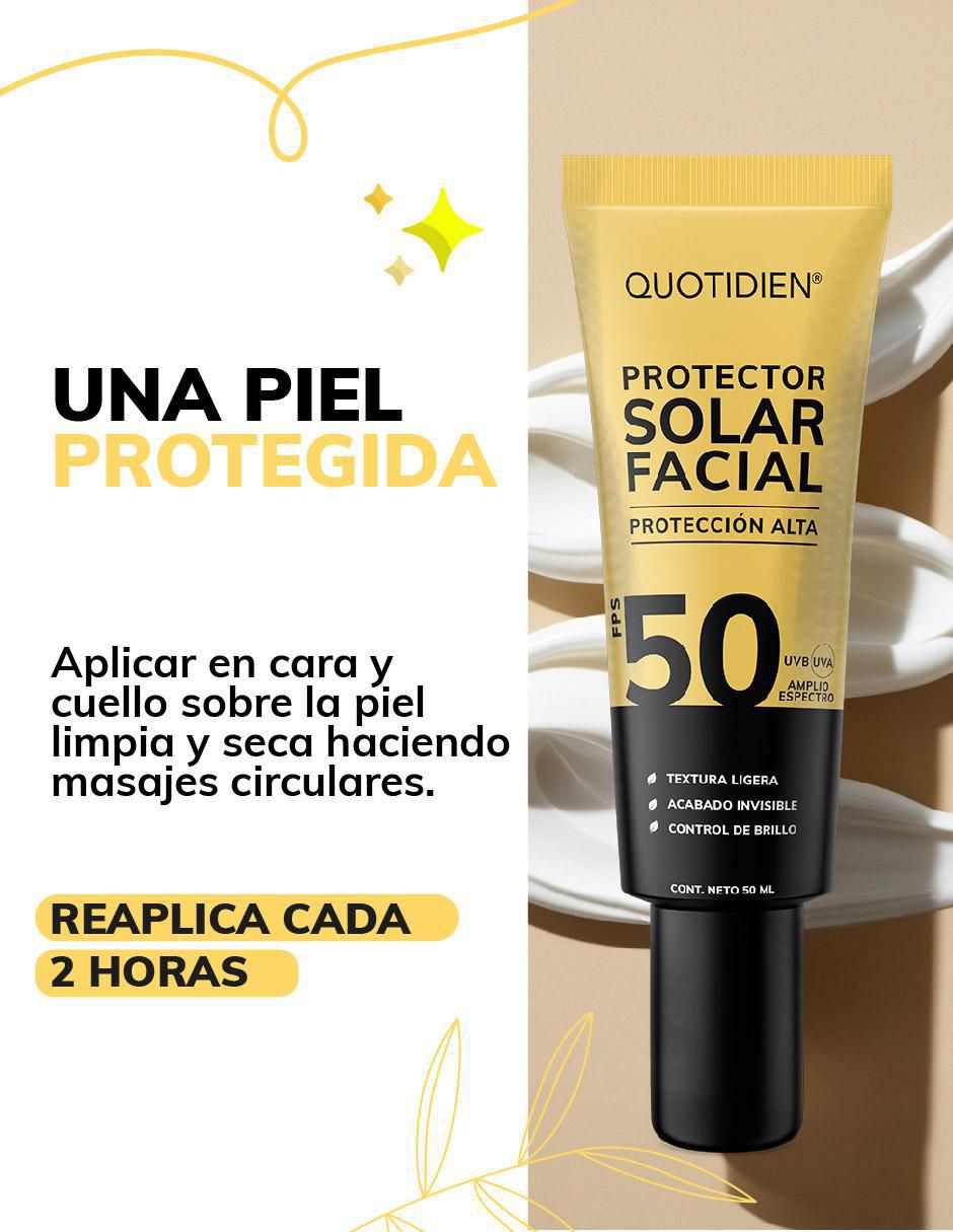Bloqueador solar FPS 50 50 ml 6