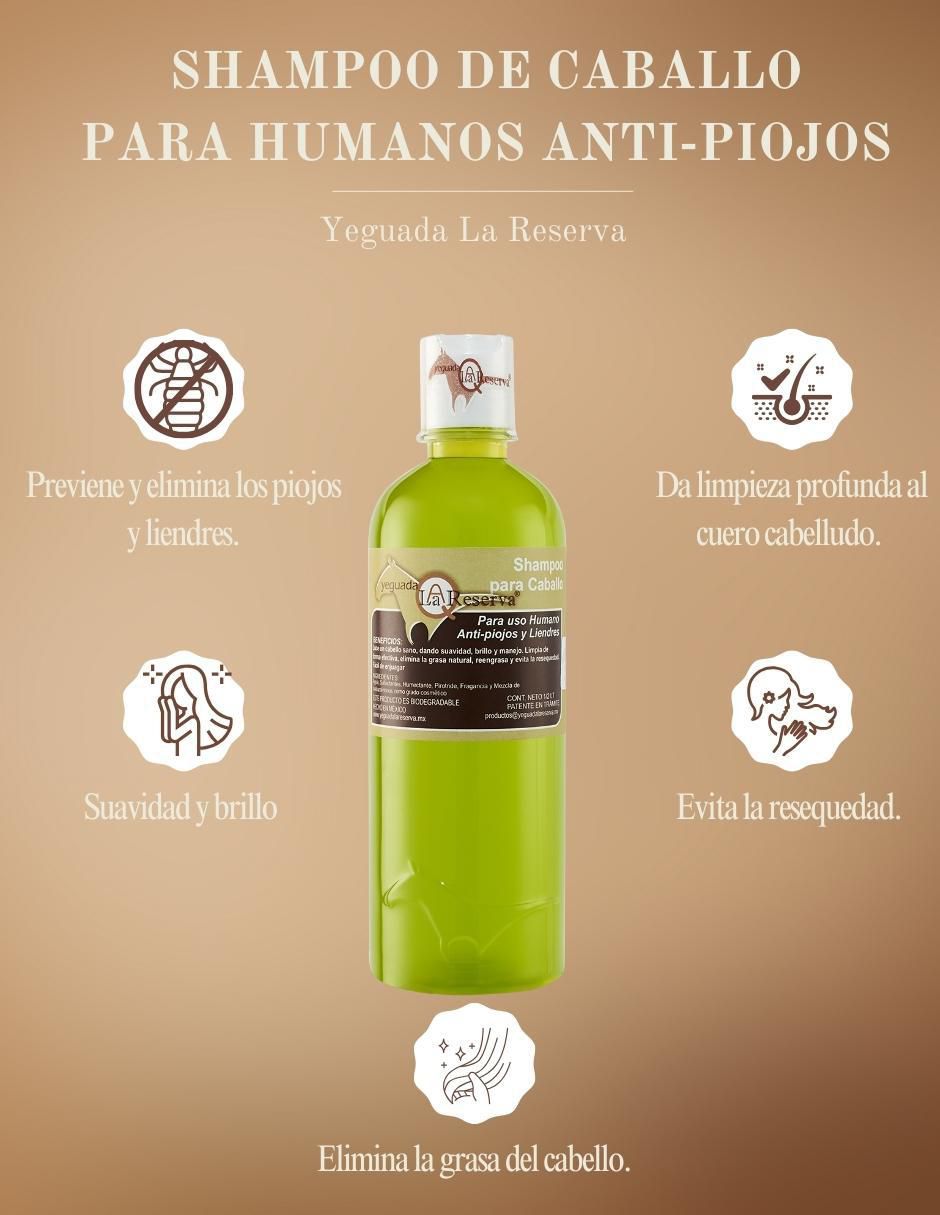 Set de shampoo para cabello Anti Piojos y Liendres 2