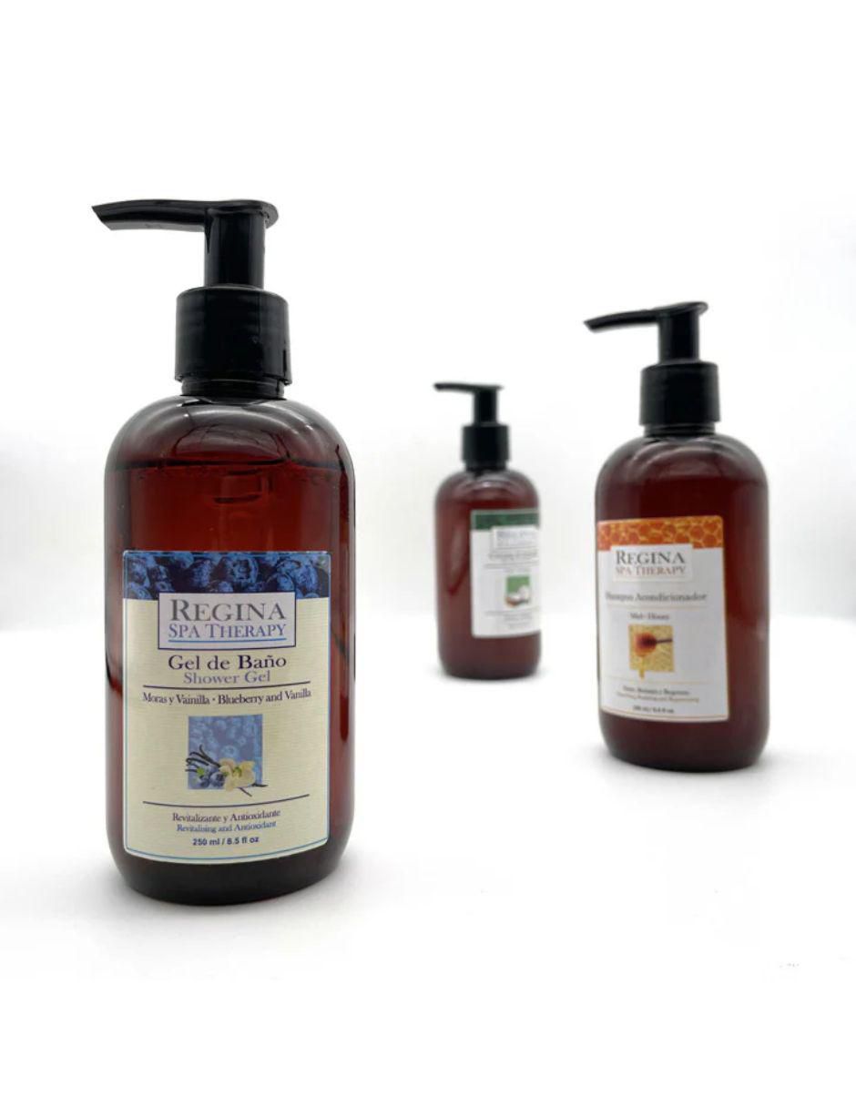 Kit de shampo y gel para cabello Equipamiento Hotelero Regina 250 ml