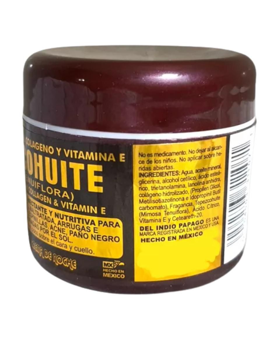 Crema para rostro y cuerpo recomendada para aclarar de noche Tepezcohuite para piel mixta Crema para rostro y cuerpo recomendada para aclarar de noche Tepezcohuite para piel mixta